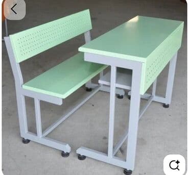 стол для ученика: Qonaq masası, Yeni, Açılmayan, Laminat, Dördbucaq masa — 3