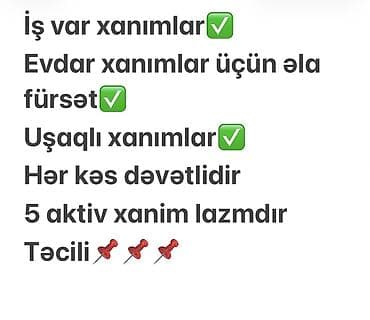 qocalara baxmaq: Ev köməkçisi tələb olunur, Dəyişən qrafik, Təcrübəsiz — 1