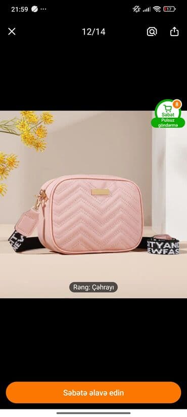 calvin klein baku: Çiyin çantası — 2