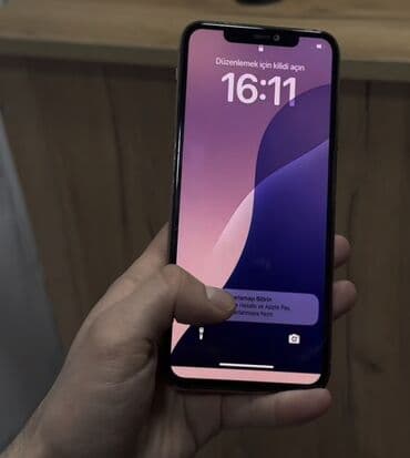 iphone x satisi: IPhone 11 Pro Max, Qızılı, Face ID — 2