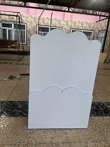 yataq manej: Uşaq beşiyi – çoxfunksiyalı model - Rəng: ağ və açıq bənövşəyi — 2