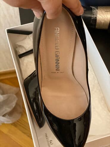 Digər ayaqqabılar: Tuflilər, Ölçü: 36.5, rəng - Qara, Yeni — 4