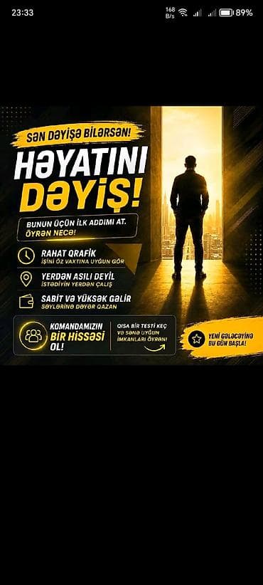 dırnaq modeli: Uzaqdan işləmə imkanı – komanda ilə yeni gələcəyinə başla! Təklif — 1