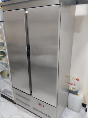 Moyka avadanlığı: Paslanmayan poladdan hazırlanmış iki qapılı peşəkar soyuducu - — 5