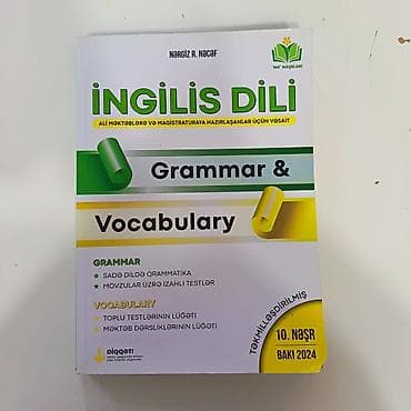 dil: Məhsul: “İngilis Dili – Grammar & Vocabulary” (Nərgiz R. Nəcəf) — 1