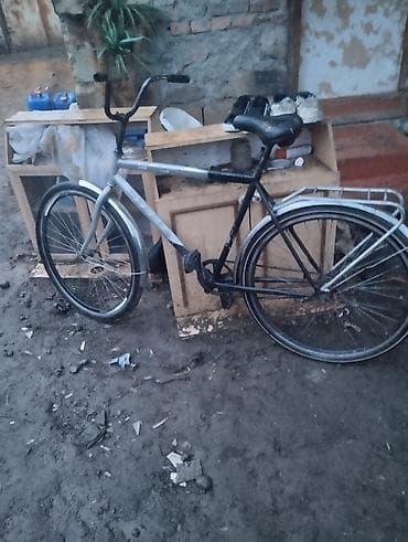 velesebet: Şəhər tipli velosiped - Çərçivə: klassik polad, rahat dik oturuş üçün — 1