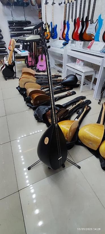 internet saz: Saz, bağlama, qolu sədəfli, türk sazı Rast musiqi alətləri mağazası — 1