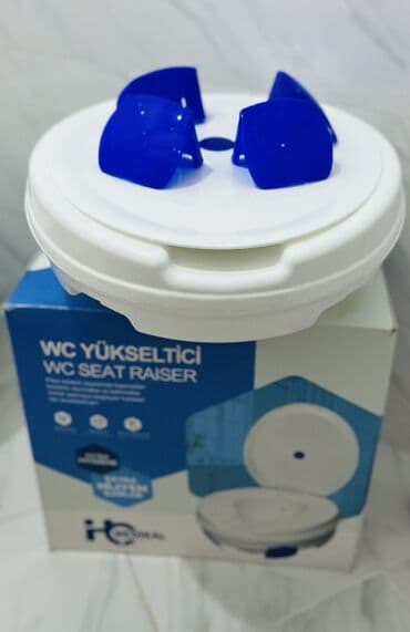 WC oturacaq yüksəldicisi – WC Seat Raiser - Hündürlüyü artıraraq