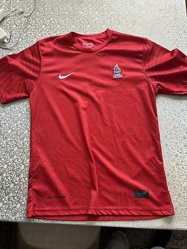 Futbolka, Nike, M, rəng - Qırmızı