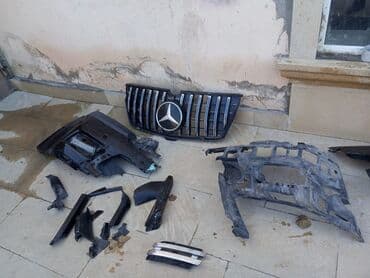 mersedes oturacaqlari: Mercedes-Benz GL-5.5 qabağ bufer və abirsofka satılır — 5