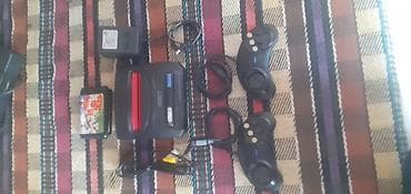 adapt: Magistr Drive 2 (16-bit MD little) retro oyun konsolu seti Komplekt — 1