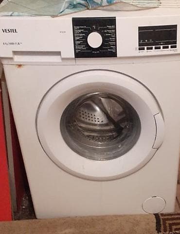 arçelik paltar yuyan: Paltaryuyan maşın Vestel, 6 kq, İşlənmiş, Avtomat, Qurutmasız — 1
