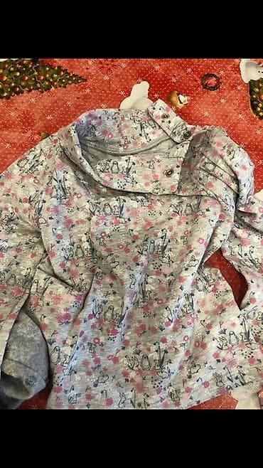 Avtokreslolar: Qız uşağı üçün geyim dəsti Tərkib: - 1 ədəd boz rəngli kapüşonlu — 6