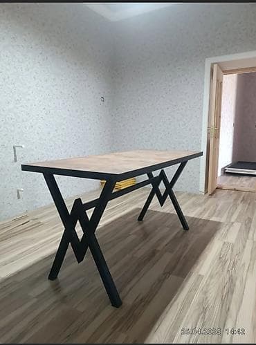 Qonaq masası, Açılmayan, Laminat, Dördbucaq masa