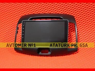 android avtomobil monitorları: Hyundai Elantra 2008 android monitor DVD-monitor ve android monitor — 1
