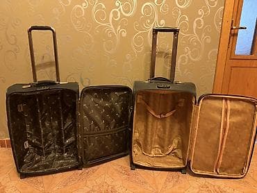 Çamadanlar: Yaxşı vəziyyətdə çamadan satılır. Cırığı, çatı yoxdur, hər şey — 2