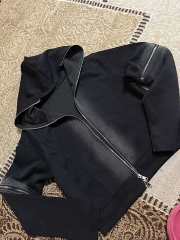 kisi kurtkalari: Svitşot, rəng - Qara — 1