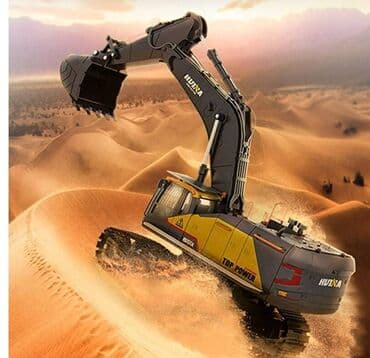 silah oyuncaq: Huina 1592 RC Exkavator . Li-Ion 18650 battery 7.4V .1200mAh.Rc.baki — 2