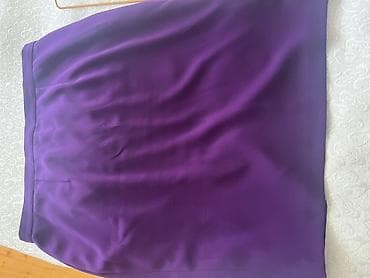 kostuyum: Bənövşəyi 2 hissəli dəst – kofta və ətək - Rəng: dərin bənövşəyi - — 2