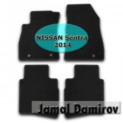 kul gabi: NOVLINE NISSAN Sentra 2014 ucun kovrolit ayaqaltilar "AILERON" — 1