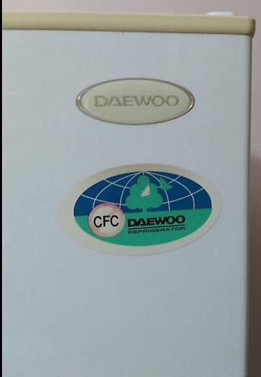 soyuducu satisi: İşlənmiş 2 qapılı Daewoo Soyuducu Satılır, rəng - Bej, Təkərli — 2