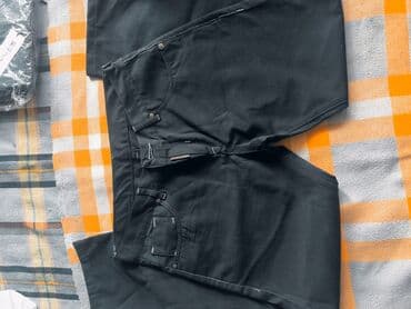 Cinslər: Kişi şalvarı –Темно - синие, новые, классические с низкой посадкой — 3