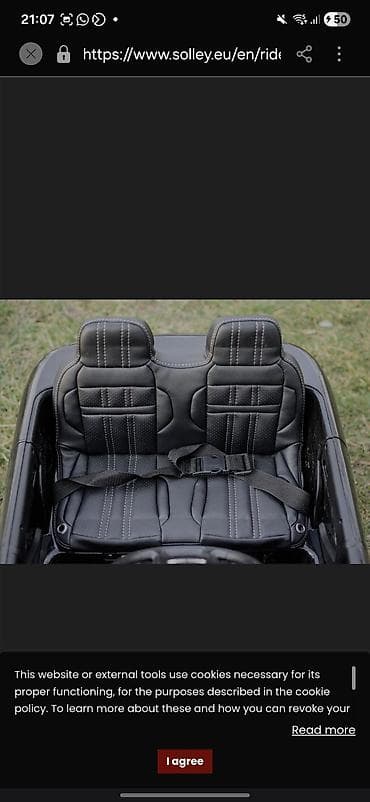 uwaq mawini: Uşaq üçün elektrikli miniatür Land Rover Range Rover (qara) - Rəsmi — 5