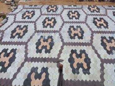 tek das: Trotuar (daş döşəmə) plitələri – geniş çeşid Məhsul: - Açıq sahələr — 49