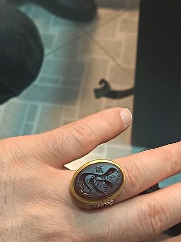 əqiq uzuk: Üzük, Əqiq — 1