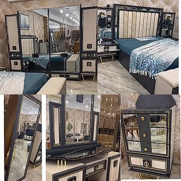 Alınıb Stile mebelden yataq desti satılır 6000 AZN.mebel 3 ay istifadə