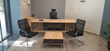 iki nəfərlik yazı masası: ✅Stokda: 7 ədəd ✅Yenidir! qiymət real öz qiymətidir! ❌Oturacaglar — 1