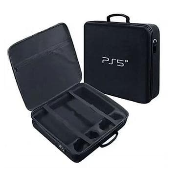 PS5 üçün daşıma çantası - PS5 konsolu, 2 ədəd DualSense pultu — 1