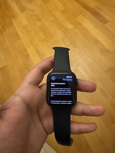 iphone x 12 pro: Apple Watch SE 44 mm – Qara modeli saat satılır İdeal veziyyetde — 3