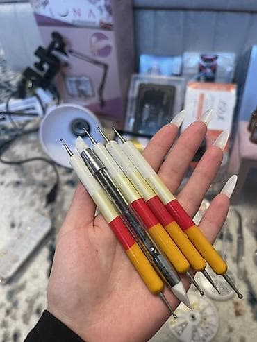 Bədənə qulluq: Dırnaq üçün gel lak, İşlənmiş, Pulsuz çatdırılma — 7