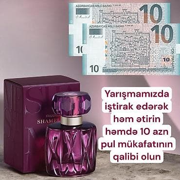 Çarxda iştirak edib həm ətiri həm 10 Azn pul mükafatı sizin olsun 20 lalafo.az -da — 2 Çarxda iştirak edib həm ətiri həm 10 Azn pul mükafatı sizin olsun 20 — 2