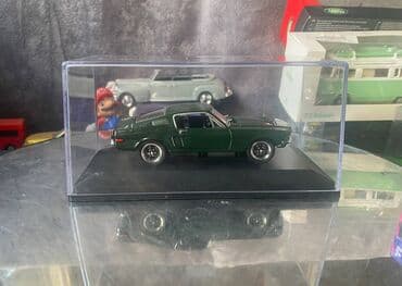 metbex tavan modelleri: Коллекционная модель Ford Mustang GT Bullit darkgreen 1968 Steve — 8
