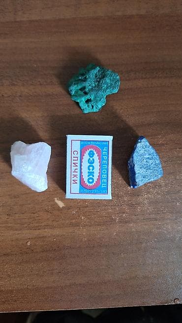 bocka i: Набор натуральных камней: Розовый кварц, Малахит и Лазурит 💎 — 9