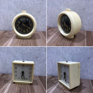 Qədim ütülər: Masaüstü Mexaniki Əntiq saat 1970 il — 1