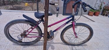 трехколесный велосипед взрослый: Б/у Городской велосипед 24", скоростей: 7, Самовывоз — 3