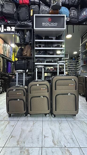 Polaris brendinin tekstil korpuslu çamadan dəsti - Ölçülər: 3-lü set