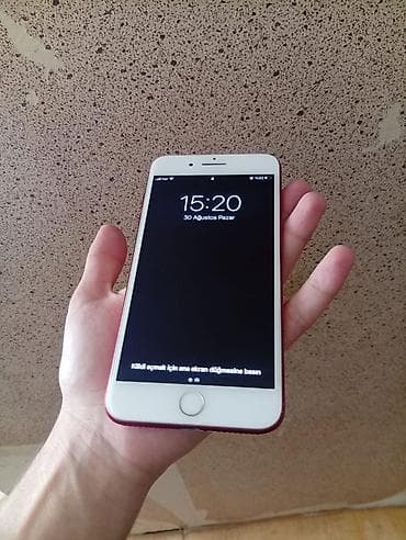 c30 telefon: IPhone 7 Plus, 128 GB, Qırmızı, Barmaq izi — 3