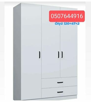 metbex şkafı: Yeni, Açılan, 3 qapılı Düz dolab, Qarderob, paltar dolabı, Azərbaycan — 21