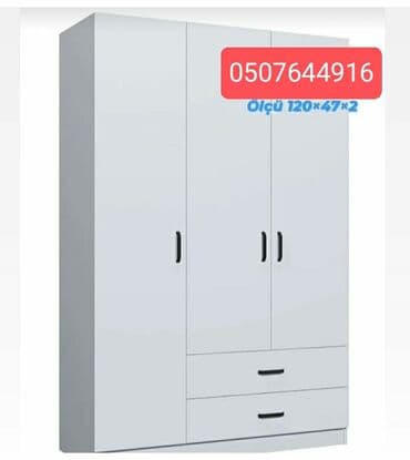 sfaner islenmis: Yeni, Açılan, 4 qapılı Düz dolab, Qarderob, paltar dolabı, Azərbaycan — 9