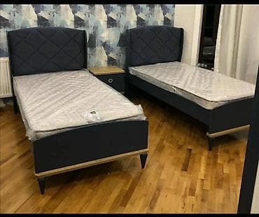 tek neferlik taxt: Yeni, Təknəfərlik çarpayı, Bazasız, Matras ilə, Siyirməsiz, Rusiya — 3