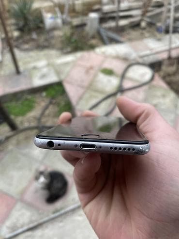 aplle 6: IPhone 6, 32 ГБ, Space Gray, Битый — 5