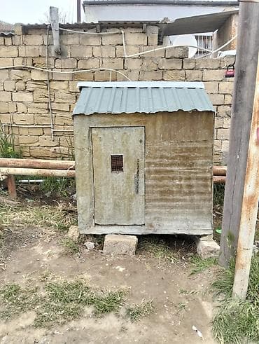 heyvan bazarı: Metaldan və taxtadan yığılma quşxana/ göyərçin yuvası - Korpus: metal — 2