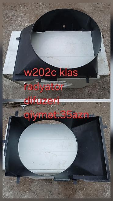 difuzer: Mercedes-Benz W202 C-Class üçün ehtiyat hissələri - Arxa bufer (W202 — 8
