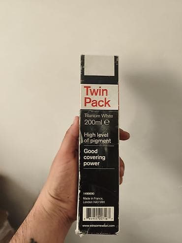Winsor & Newton Winton Oil Colour – Titanium White, Twin Pack - — 3