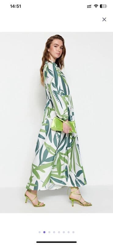 qabardina qadın donları: Gündəlik don, Maksi, Trendyolmilla, M — 1