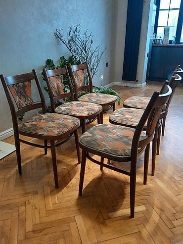 antik stul: Mətbəx üçün, Qatlanmayan, Stul — 6